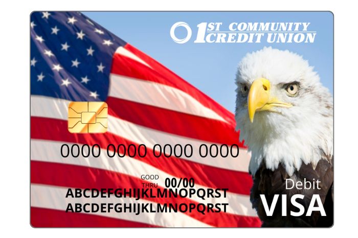 Patriotic Debit Card