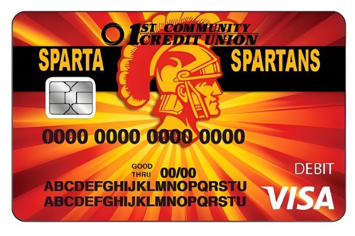 Spartans Debit Card