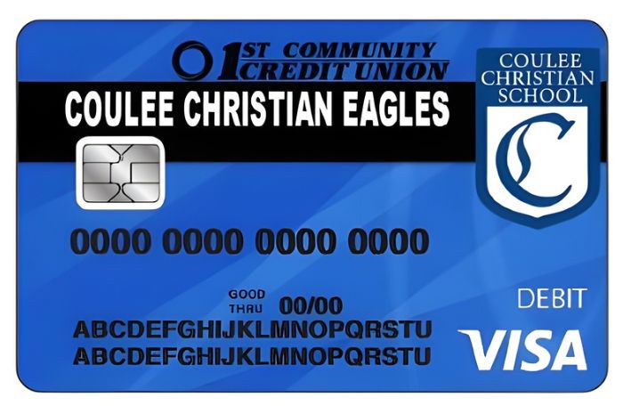 Coulee Christian Debit Card